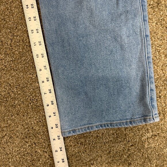 Hollister Dad Jeans Womens 3L 26x33 Blue Cotton Vintage Stretch Ultra High Rise - Picture 9 of 15